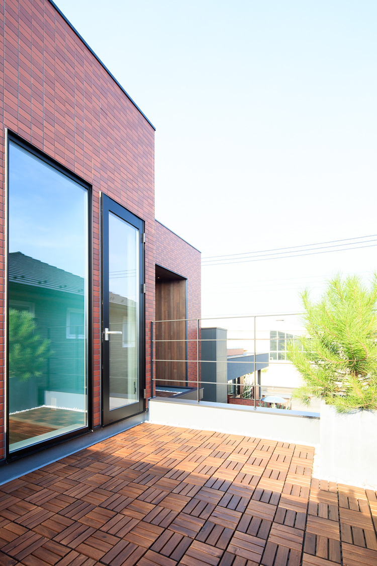 SIBUSAWA STYLE CONCEPT HOUSE アウターリビングスペース