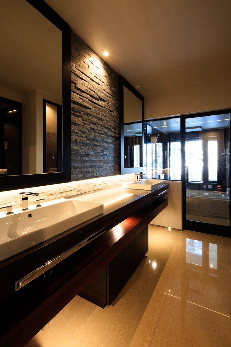 SIBUSAWA STYLE CONCEPT HOUSE 洗面・脱衣スペース