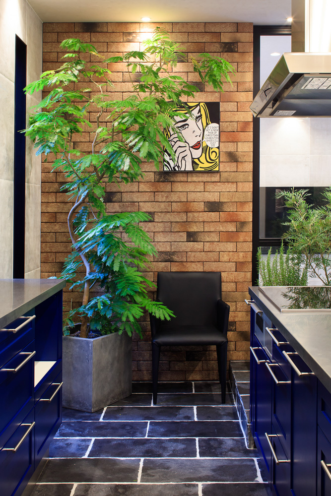 SIBUSAWA STYLE CONCEPT HOUSE キッチン休憩スペース