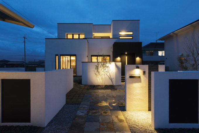 シックモダン　外観　シブサワスタイル