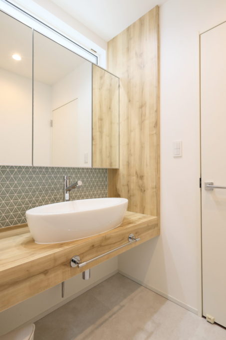 造作洗面　シブサワスタイル