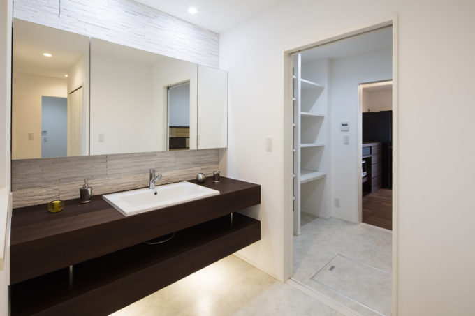 造作洗面　シブサワスタイル