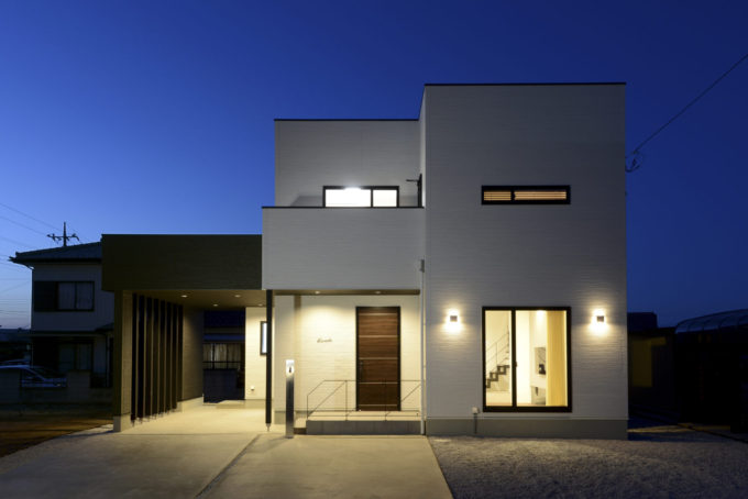 シブサワスタイル　注文住宅　カーポートガレージ