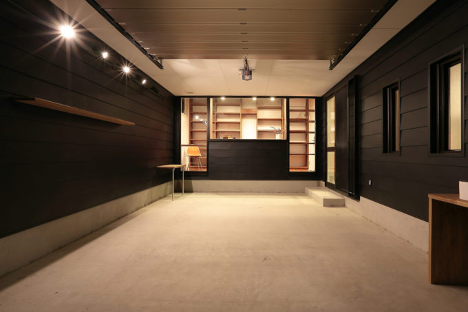 注文住宅　シブサワスタイル　ビルトインガレージ