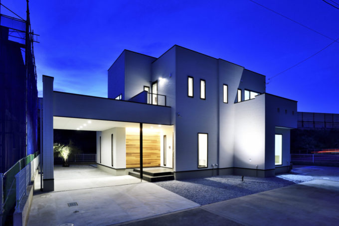 シブサワスタイル　注文住宅　カーポートガレージ