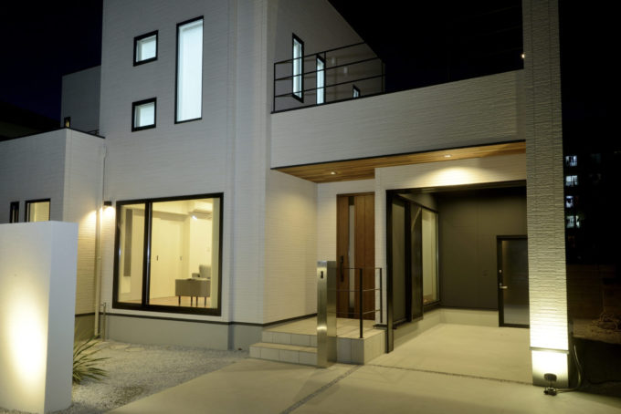 シブサワスタイル　注文住宅　バイクガレージ