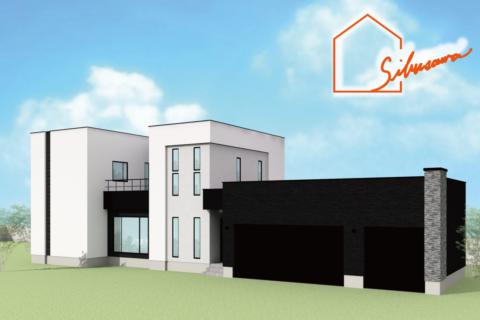 高崎市　ダイナミックに敷地を活かした大人シック&ホテルライクハウス　地鎮祭