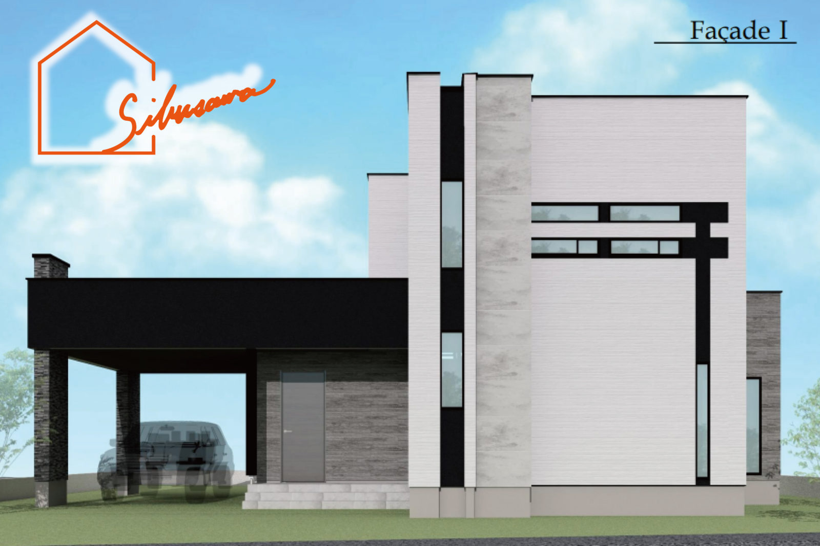 渋川市　シンプルモダン×ナチュラルモダンハウス　地鎮祭