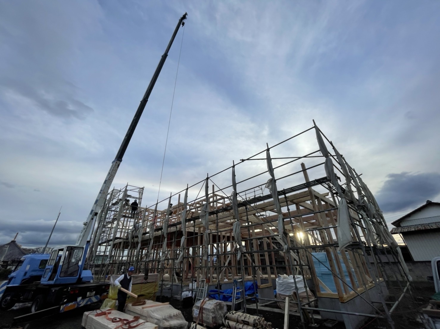 2件の上棟の様子をご紹介！